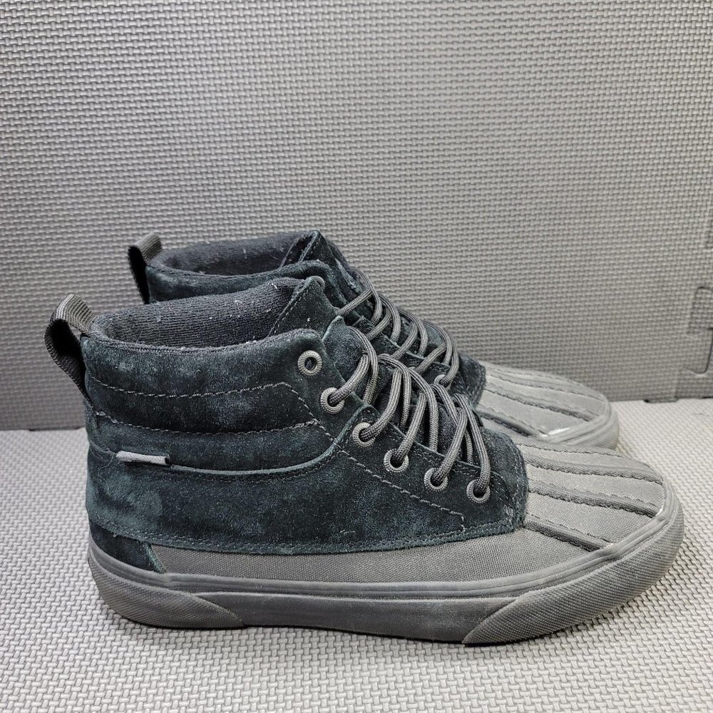 Womens Sz 9 Black Vans Scotchguard Duckboots